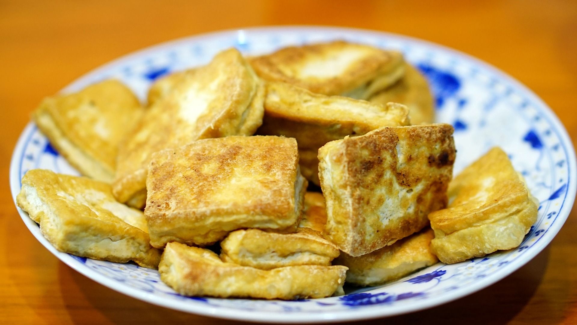 Fried Tofu Recipe Zero Oil Fried Tofu Recipe Whole Food Plant Based